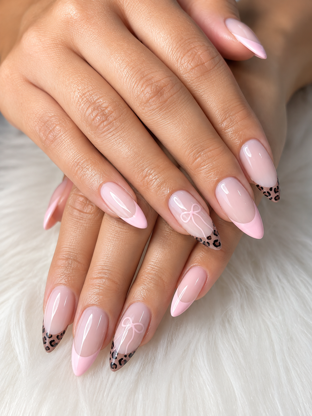 leopard nails